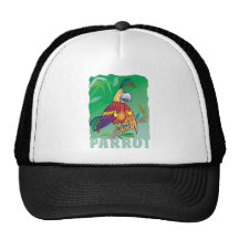 Kid Friendly Parrot Hats