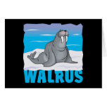 Kid Friendly Walrus Card