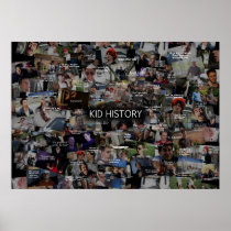 Kid History Collage Print