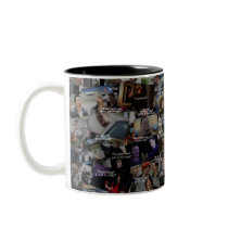 “Kid History” Quote Collage Coffee Mugs
