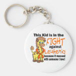 Kid In The Fight Against Leukaemia Keychain