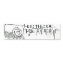 Kid Theodore Bumper Sticker