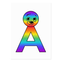 Kidbet Letter A Business Card