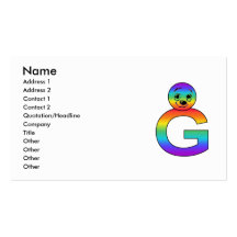 Kidbet Letter G Business Card
