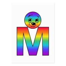 Kidbet Letter M Business Card