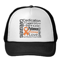 Kidney Cancer Caregivers Collage v1 Hats