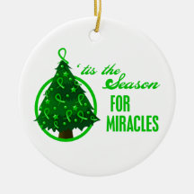 Kidney Cancer Christmas Miracles Christmas Ornament