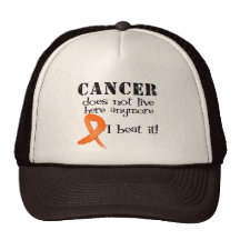Kidney Cancer Does Not Live Here Anymore v2 Mesh Hat