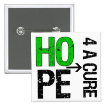 Kidney Cancer Hope For a Cure Pinback Button