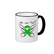 Kidney Cancer Hope Love Faith Mug