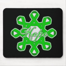 Kidney Cancer Hope Unity Ribbons Mousepads