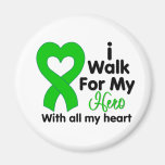 Kidney Cancer I Walk For My Hero Refrigerator Magnets