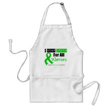 Kidney Cancer I Wear Green For All Warriors Apron