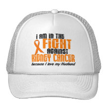 KIDNEY CANCER In The Fight For My Husband 1 Mesh Hat