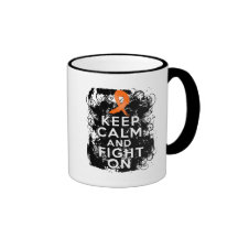 Kidney Cancer Keep Calm and Fight On Mug