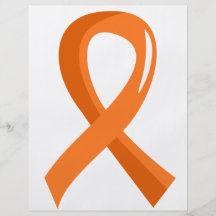 Kidney Cancer Orange Ribbon 3 Flyer Design