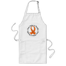 Kidney Cancer Ribbon Hope Makes It Possible Aprons