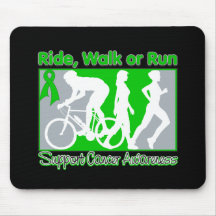 Kidney Cancer Ride Walk Run Mousepads