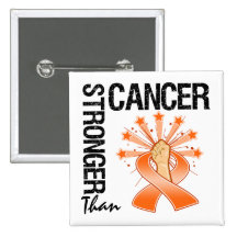Kidney Cancer - Stronger Than Cancer2 Button