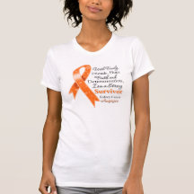 Kidney Cancer Support Strong Survivor 2 Shirts