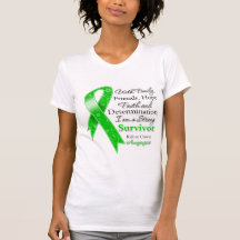 Kidney Cancer Support Strong Survivor T-shirt