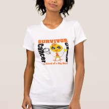 Kidney Cancer Survivor Chick Ribbon Tees