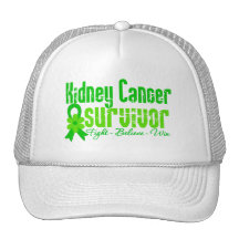 Kidney Cancer Survivor Flower Ribbon Hat