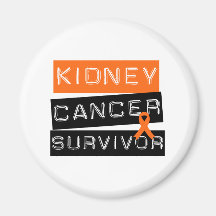 Kidney Cancer Survivor Refrigerator Magnets