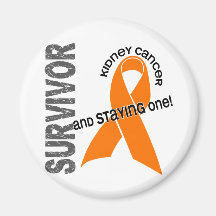 Kidney Cancer Survivor Refrigerator Magnets