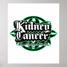 Kidney Cancer Tribal Poster
