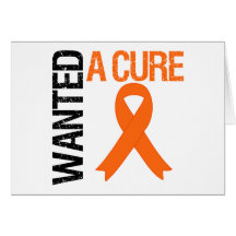 Kidney Cancer Wanted A Cure Greeting Cards