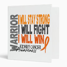 Kidney Cancer Warrior Binder