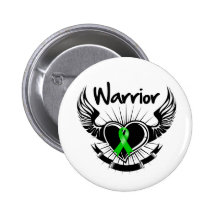 Kidney Cancer Warrior Fighter Wings Pin