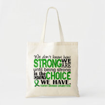 Kidney Disease How Strong We Are Canvas Bag