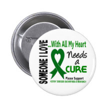 Kidney Disease Needs A Cure 3 Pinback Button
