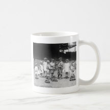 Kids and Baseball, early 1900s Coffee Mug