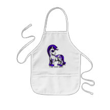 Kid's Apron - Zoe Zebra