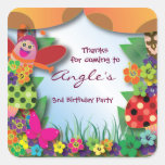 Kids Birthday Sticker: My Wonderland