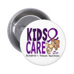 Kids Care 1 Alzheimer's Disease Pinback Buttons