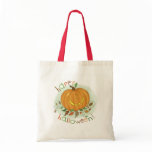 Kids Cartoon Pumpkin Trick-or-Treat Tote Bag