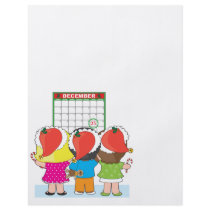 Kids Christmas Calendar Flyer