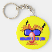 Kid's Circus Clown T Shirts and Gifts Key Chains