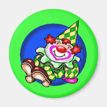 Kids Circus Clown T Shirts and Gifts Refrigerator Magnet