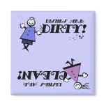 Kids Clean/Dirty Dishwasher Magnet