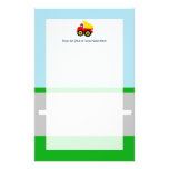 Kids Construction Dumptruck Customized Stationery