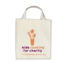 Kids Cooking for Charity Organic Grocery Tote Tote Bag