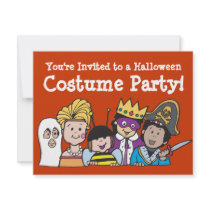 Kids Costume Party Invitations