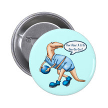 Kids Dinosaur T-shirts and Kids Dinosaur Gifts Pinback Button