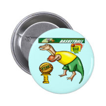 Kids Dinosaur T-shirts and Kids Dinosaur Gifts Pinback Buttons