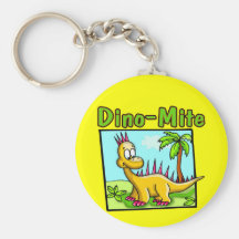 Kids Dinosaur T-shirts and Kids Dinosaur Gifts Key Chain
